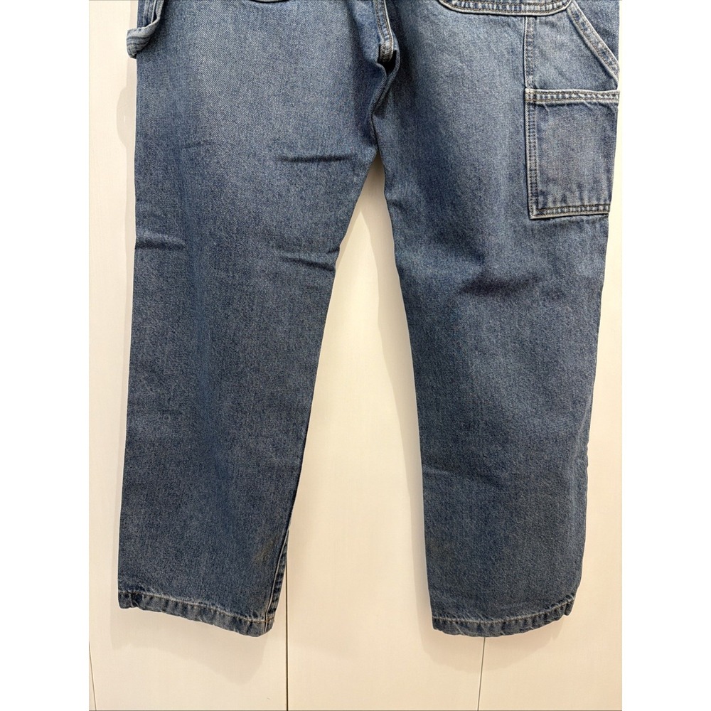 Lucky Brand Denim CARPENTER Jeans Men's 32x32 Wide Leg Relaxed Straight, HEAVY - Picture 8 of 14
